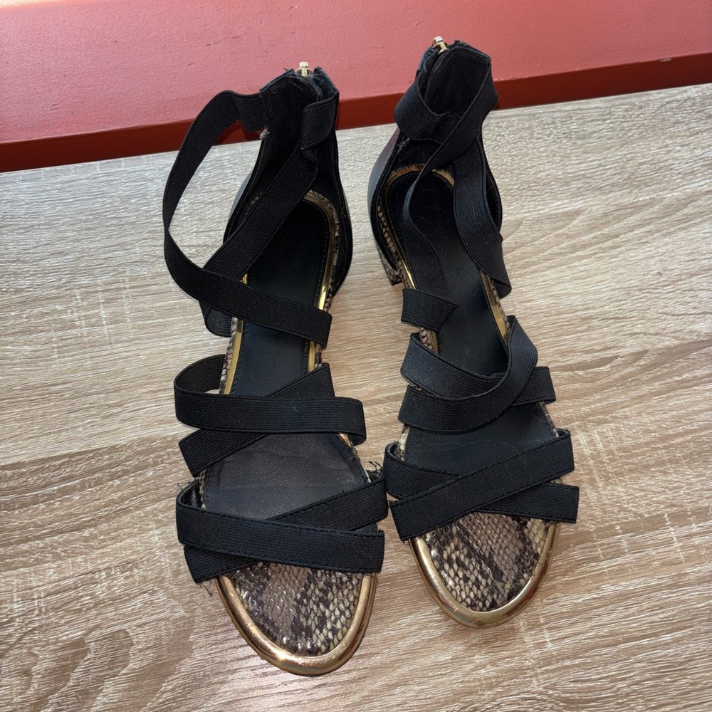 Brown Strappy Sandals
